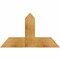 Ekena Millwork Portland Rough Sawn Timber Gable Bracket, Western Red Cedar, 36"W x 21"H x 4"D x 6"F, 14/12 Pitch GBW036X21X0406POR00RWR - alternate 1